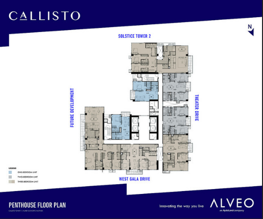 Callisto Tower Condominium West Gala Drive corner