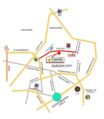 sauyo quezon city map Camella Glenmont Trails Novaliches Quezon City House And Lot sauyo quezon city map